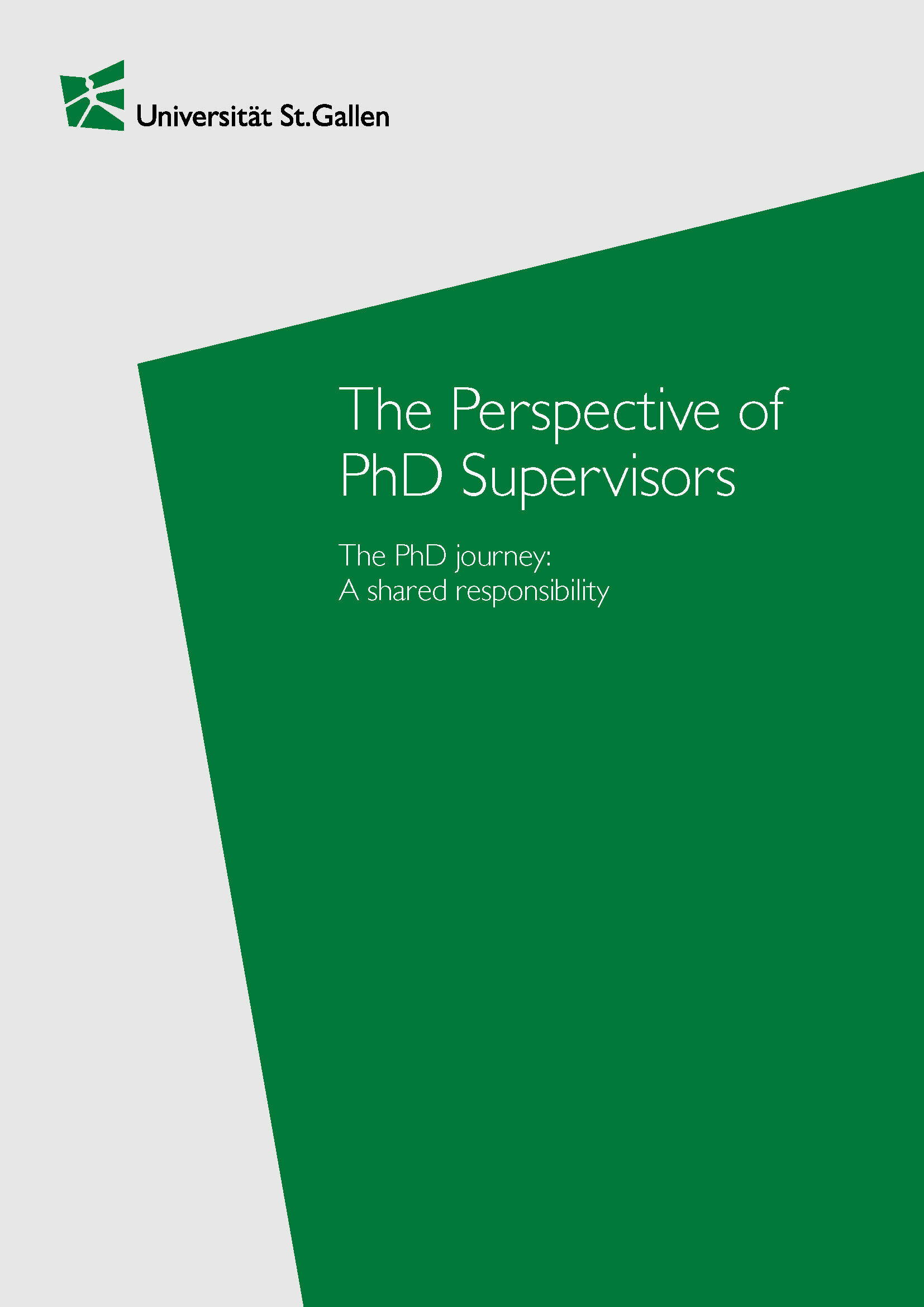 HSG Ph D Broschuere A4 Supervisors en web 003 Seite 01